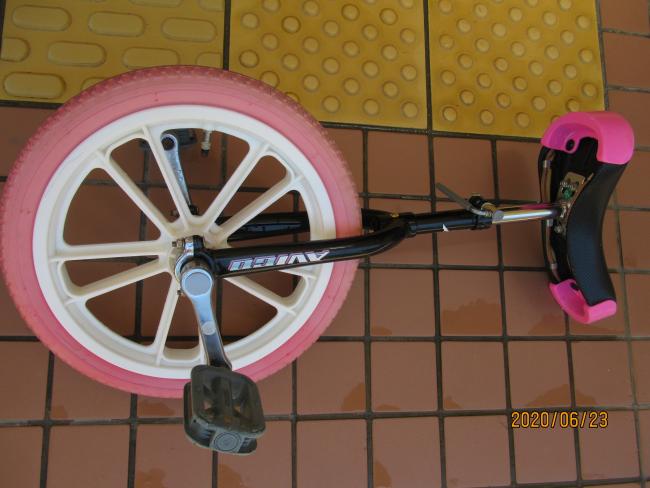 一輪車水洗い２