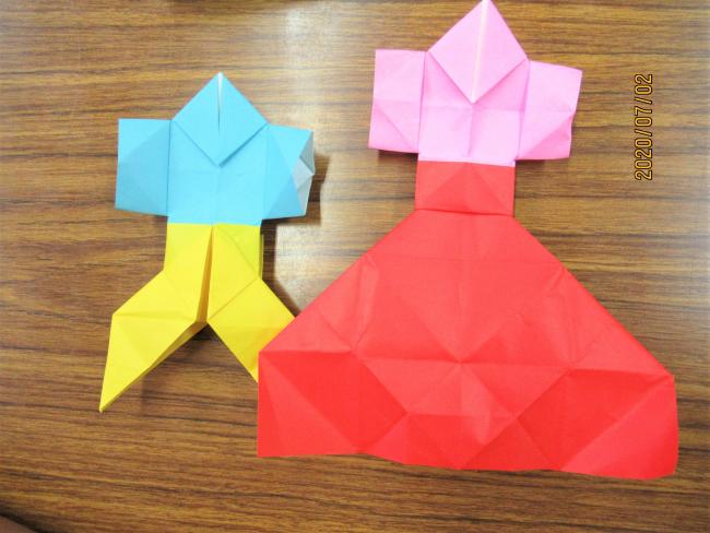 七夕飾り作り2